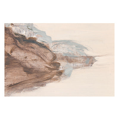 Tablou Canvas Abstract "Brown loose"