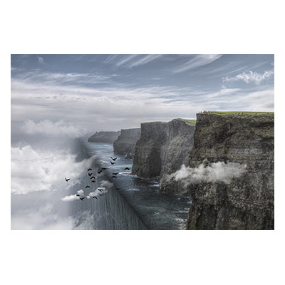 Tablou canvas peisaj "Cliff fall"