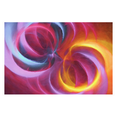 Tablou Canvas Abstract "Color clash"
