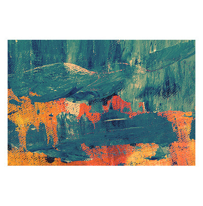 Tablou Canvas Abstract "Grass valley"