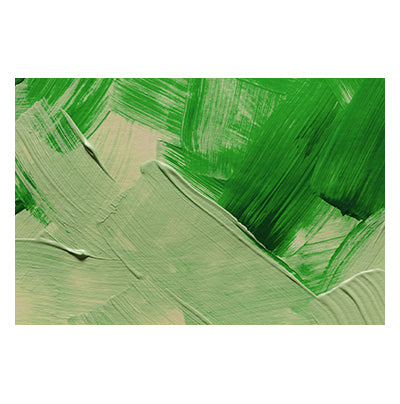 Tablou Canvas Abstract "Oil green"